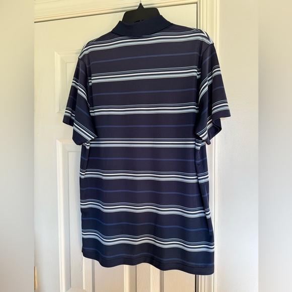 Rec Tec men’s striped polo shirt size large - Picture 2 of 3